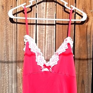 Nwot Red Short Sexy Spaghetti Strap Gown 2X